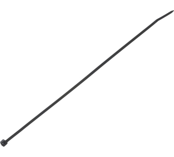 Изображение товара Нейлоновые хомуты Зубр черные, 3.6x250 мм, 100 шт. 309030-36-250