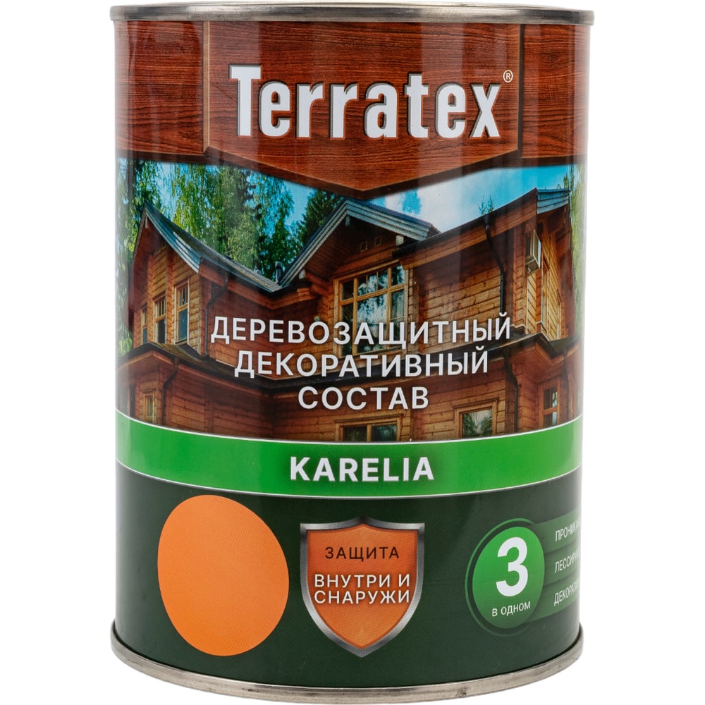 фото Декоративный деревозащитный состав терратекс