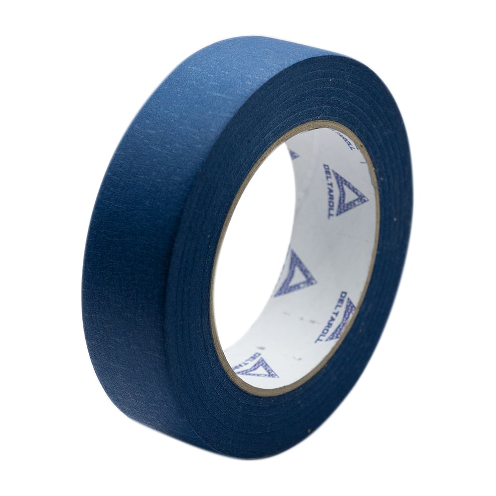 Изображение товара Профессиональная малярная лента DeltaRoll синяя 30 мм х 50 м для отделочных работ