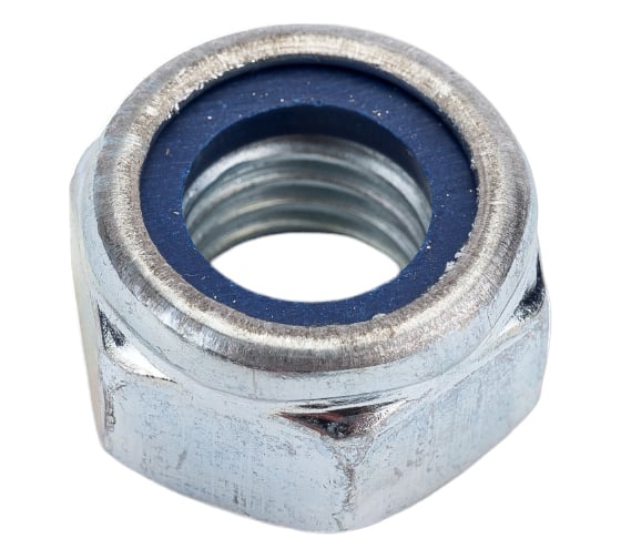 Изображение товара Гайка со стопорным кольцом МЕТАЛЛСЕРВИС м12, din 985, цинк, 100 шт. 1241191