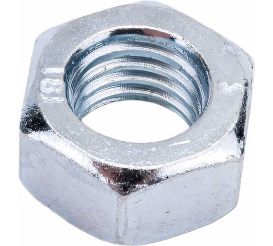 Изображение товара Гайка МЕТАЛЛСЕРВИС м12, din 934, цинк, 1 кг 1240193