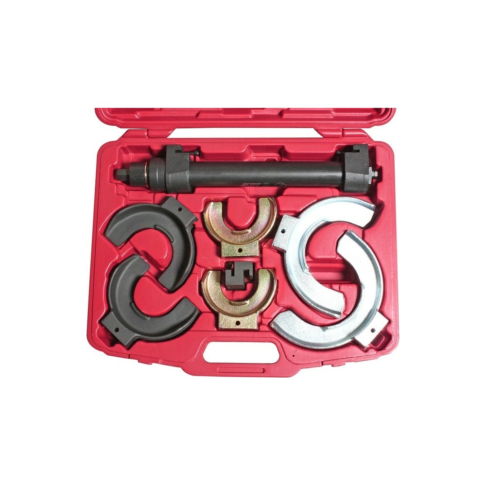 Набор для снятия пружин для подвесок типа Макферсон JTC набор крючков для снятия пружин kt tools