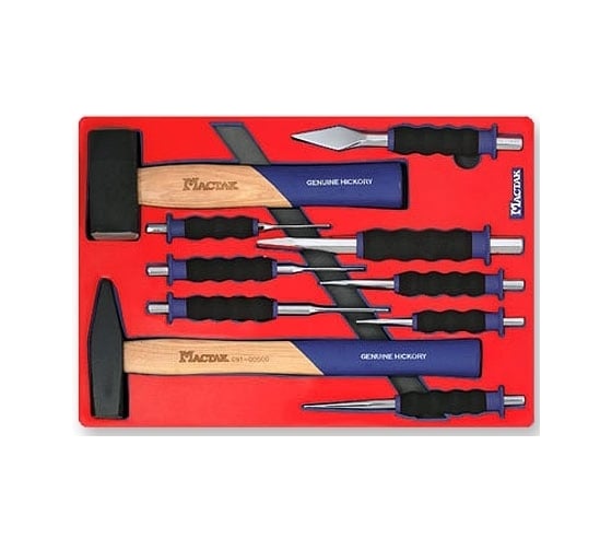 Изображение товара Набор ударно-режущего инструмента 10шт МАСТАК 5-9010