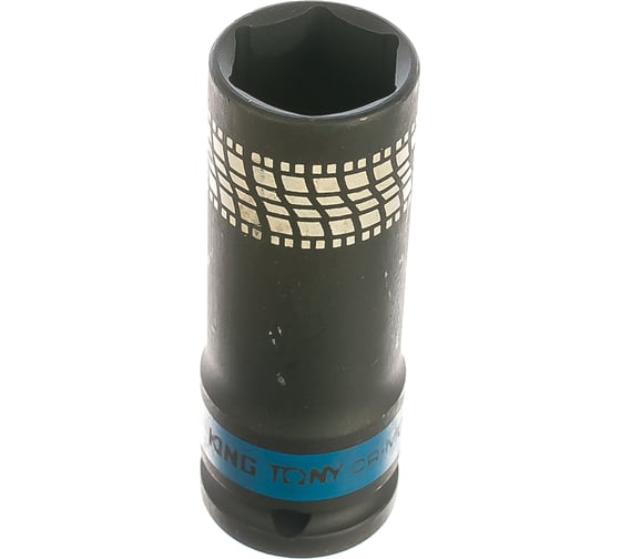 Изображение товара Торцевая ударная головка KING TONY глубокая, 1/2", 21 мм, тонкостенная 441521M