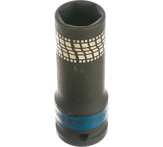 Изображение товара Головка торцевая ударная глубокая 1/2", 19 мм, тонкостенная KING TONY 441519M