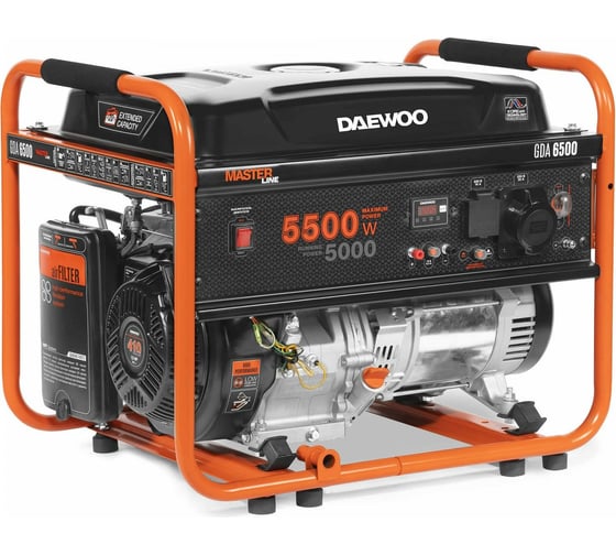 Изображение товара Бензиновый генератор DAEWOO GDA 6500