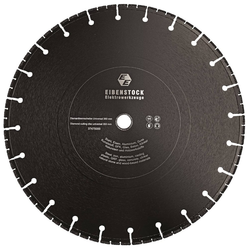 Изображение товара Диск алмазный универсальный 350 мм для резки бетона металла стекла