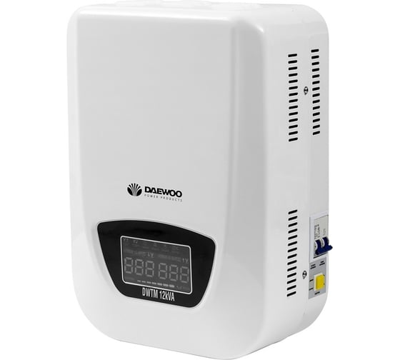 Изображение товара Настенный стабилизатор напряжений DAEWOO DW-TM12kVA