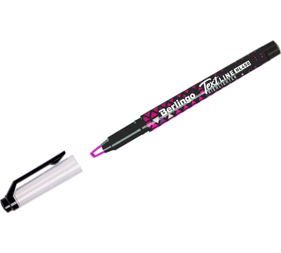 Изображение товара Текстовыделитель Berlingo Textline hl450 розовый, 0,5-4 мм T4019