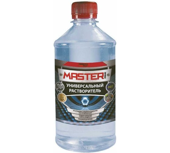 Изображение товара Универсальный растворитель Master Prime 0.5 л, ПЭТ 4100006330