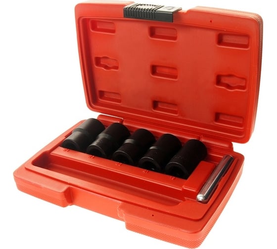 Изображение товара Набор головок для поврежденных болтов 6 предметов JTC 4399