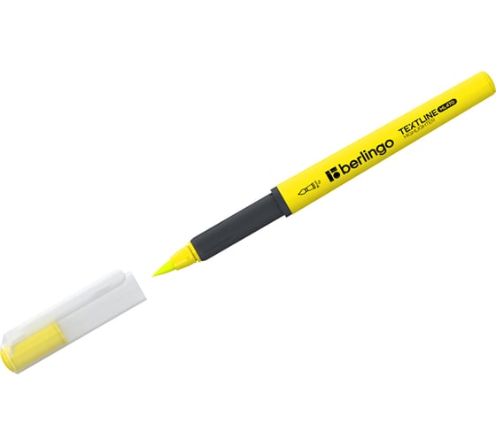 Изображение товара Текстовыделитель-кисть Berlingo Textline hl470 желтый, 1-6 мм T4517