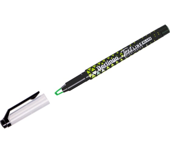 Изображение товара Текстовыделитель Berlingo Textline hl450 зеленый, 0,5-4 мм T4016
