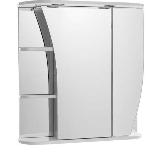 Изображение товара Зеркало-шкаф Misty Ладья - 65 правое (свет) Э-Лад02065-01СвП