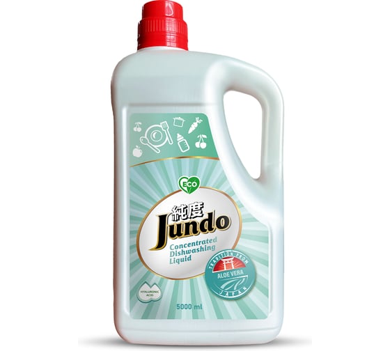 Изображение товара Гель для мытья посуды Jundo Premium Aloe Vera 5 л 4903720021767