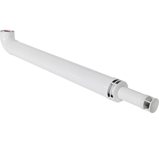 Изображение товара Комплект дымохода ROMMER антилед 60/100 - 1220 мм в комплекте фланец RCA-6010-241220 RG0091CSP6GBQB