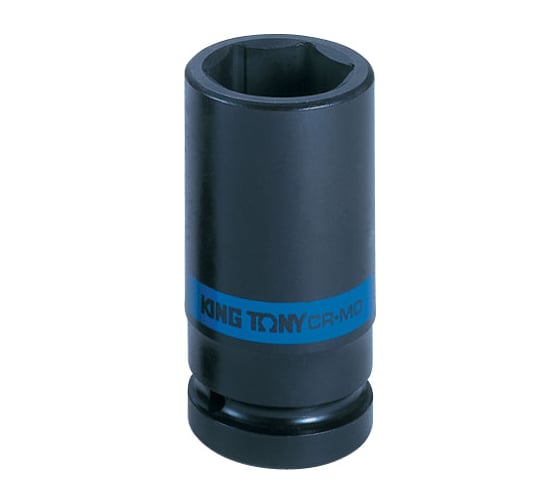 Изображение товара Торцевая ударная глубокая шестигранная головка 1", 27мм KING TONY 843527M