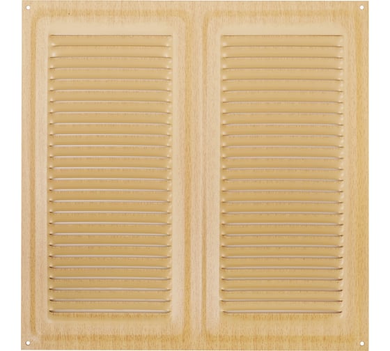 Изображение товара Решётка вентиляционная 300x300 мм декор под дерево БУК Трибатрон 88211