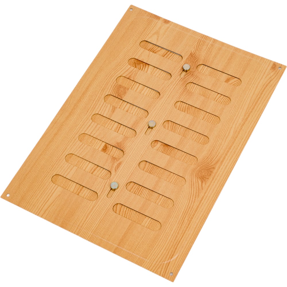 Изображение товара Решётка вентиляционная раздвижная 170x240 мм декор под дерево СОСНА