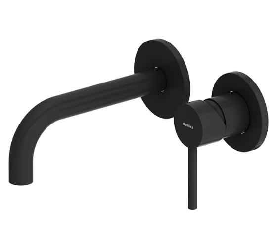 Изображение товара Встраиваемый смеситель для раковины Damixa Scandinavian Pure чёрный 360260300