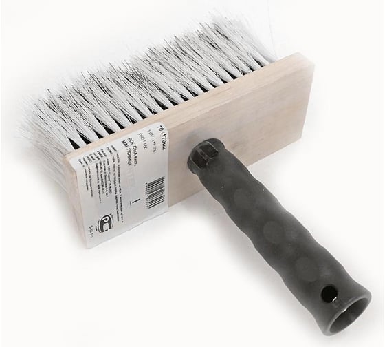 Изображение товара Кисть макловица РОССНА 70x170, искусственная щетина, деревянный корпус Р861180