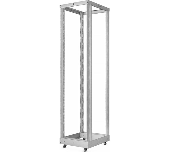 Изображение товара Открытая двухрамная усиленная стойка Cabeus 19", 37U, цвет серый RA-37U
