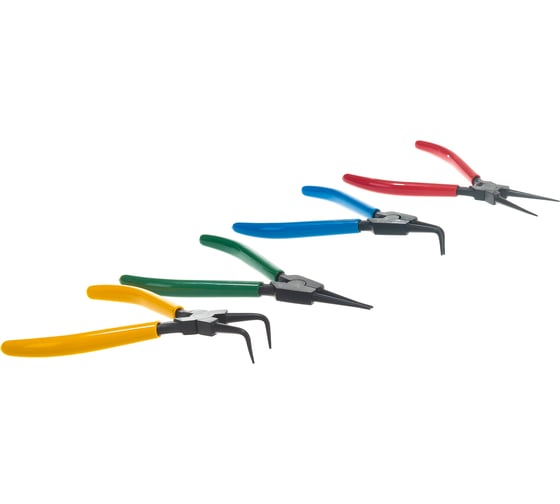 Изображение товара Набор съемников стопорных колец щипцы в кейсе 4шт /1/8 JTC -K5041 668497