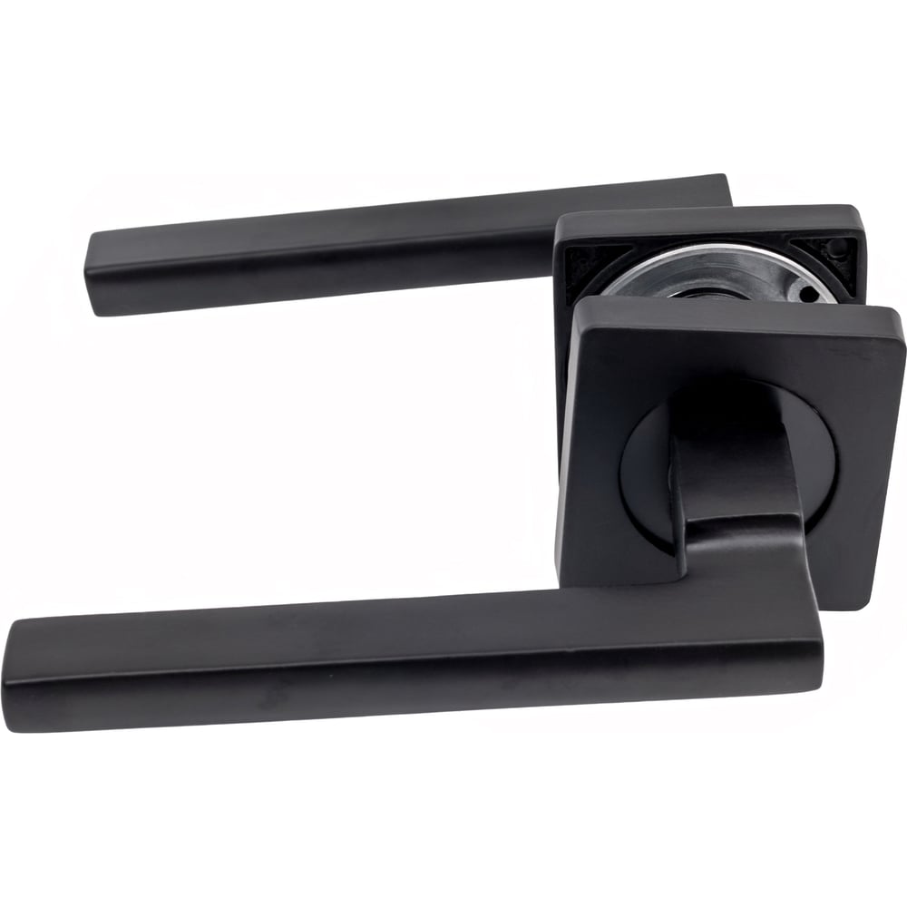 Изображение товара Дверная ручка PUERTO черный B2B 514-02 Black для межкомнатных дверей