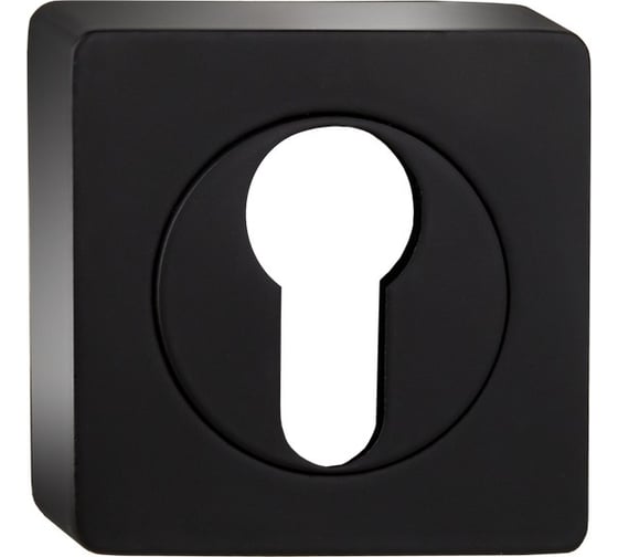 Изображение товара Квадратная накладка на цилиндр PUERTO черный B2B ET AL 02 Black