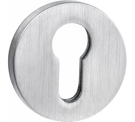 Изображение товара Накладка на цилиндр PUERTO серия SLIM, супер сатин хром INET AL 06 slim SSC