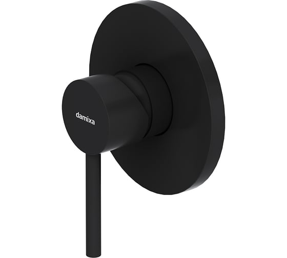 Изображение товара Встраиваемый смеситель для душа Damixa Scandinavian Pure чёрный 367500300