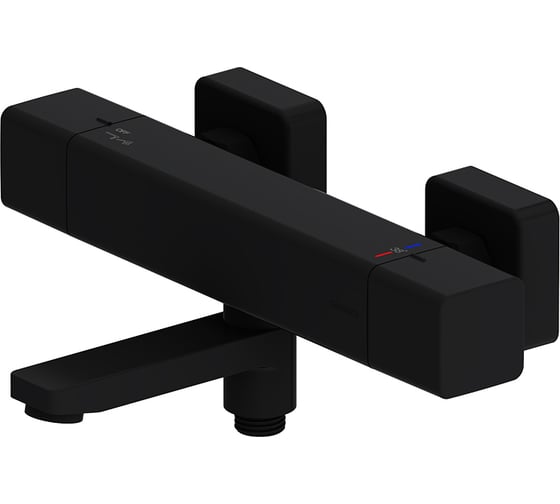 Изображение товара Термостатный смеситель для ванны - душа Damixa Gala чёрный 533000300