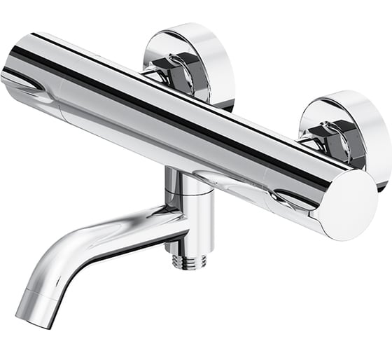 Изображение товара Термостатический смеситель для ванной - душа Damixa Scandinavian Pure хром 363000000