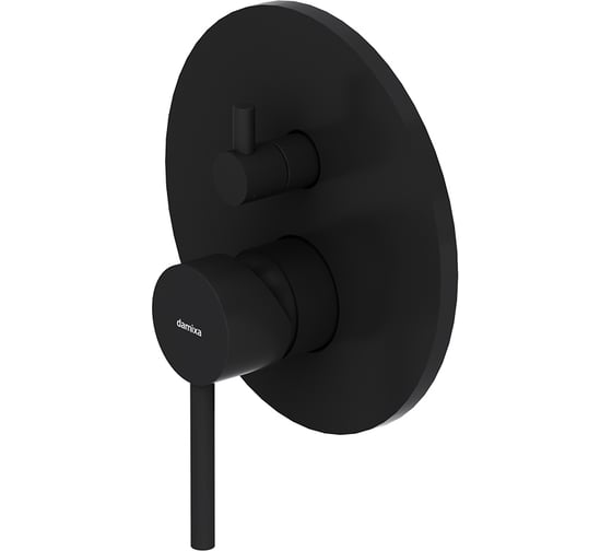 Изображение товара Встраиваемый смеситель для ванной - душа Damixa Scandinavian Pure чёрный 367100300