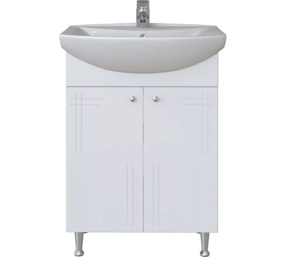 Изображение товара Напольная тумба для ванной комнаты Sanstar Июнь 60 без раковины 2.1-1.4.1.