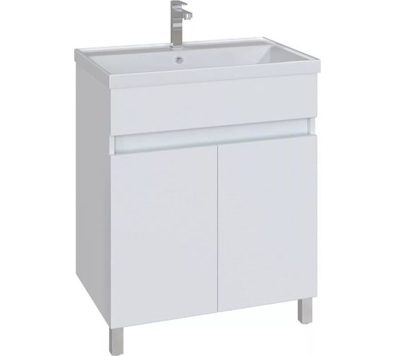 Изображение товара Тумба напольная Sanstar Квадро 70 Без раковины для ванной комнаты 125.1-1.4.1