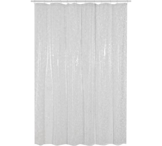 Изображение товара Шторка для ванной Meiwa Tweedia 182x182, прозрачный (6625) 7861