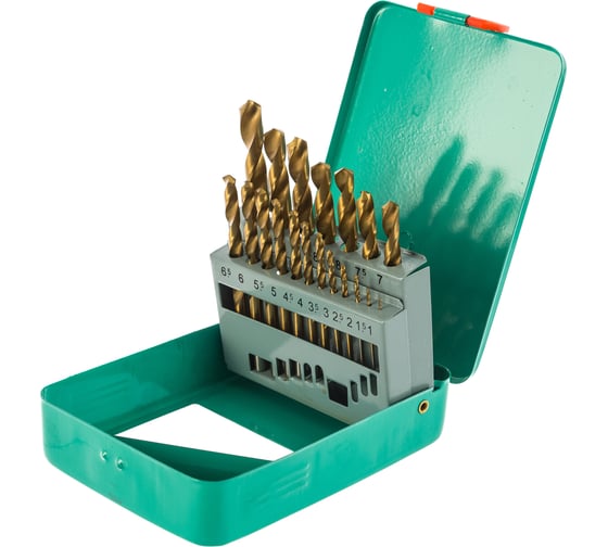 Изображение товара Набор сверл по металлу (19 шт.) Sturm 1055-03-SS3