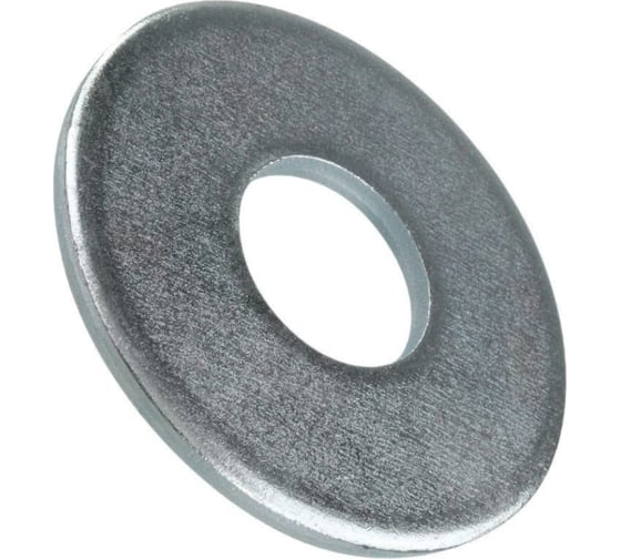 Изображение товара Шайба МЕТАЛЛСЕРВИС М6 DIN 9021 увеличенная, цинк, 500 шт. 1240224