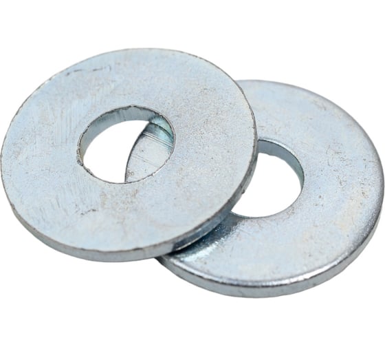 Изображение товара Шайба МЕТАЛЛСЕРВИС М6 DIN 9021 увеличенная, цинк, 100 шт. 1240219