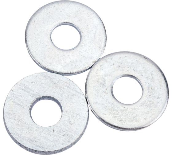 Изображение товара Шайба МЕТАЛЛСЕРВИС М8 DIN 9021 увеличенная, цинк, 50 шт. 1240236
