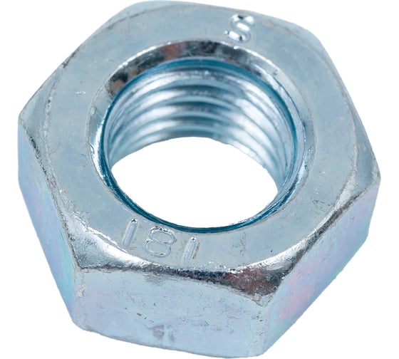Изображение товара Гайка МЕТАЛЛСЕРВИС М12 DIN 934 цинк, 10 шт. 1240189