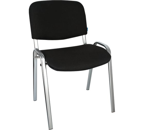 Изображение товара Стул Helmi hl-f01 изо, каркас хром, обивка ткань черная 330632