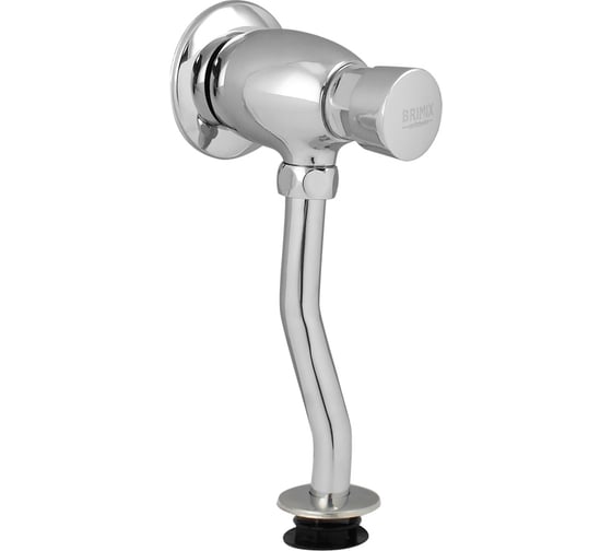 Изображение товара Кран для писсуара Brimix нажимной с подключением на 1/2, латунь 8102