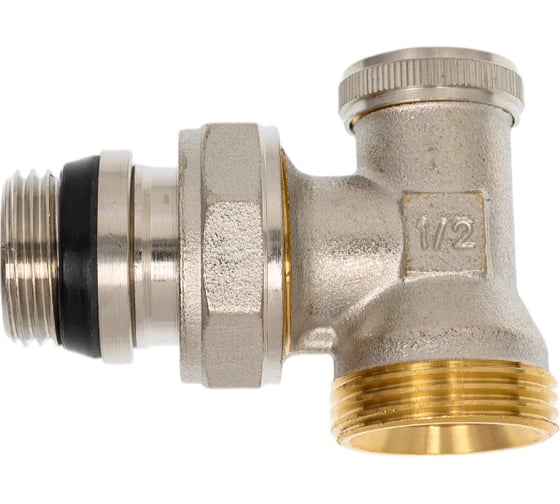 Изображение товара Настроечный угловой клапан MVI с самоуплотняющимся кольцом 1/2" под евроконус TR.115.04