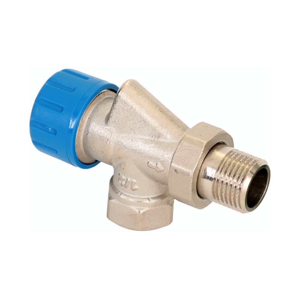 Термостатический осевой клапан MVI латунный прямой резьбовой клапан под термоголовку double lin