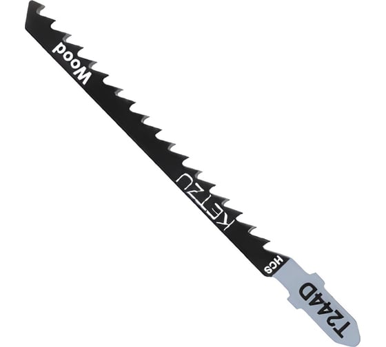 Изображение товара Пилка для лобзика по дереву Т 244 D, 5 шт KETZU 754952