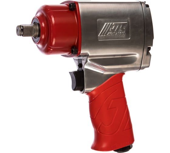 Изображение товара Ударный усиленный пневмогайковерт JTC 1/2, 90-120PSI 7200об/мин,расх возд 230 L/min,реком штуцер-D20PMA, /1/10-5212 JTC-5212