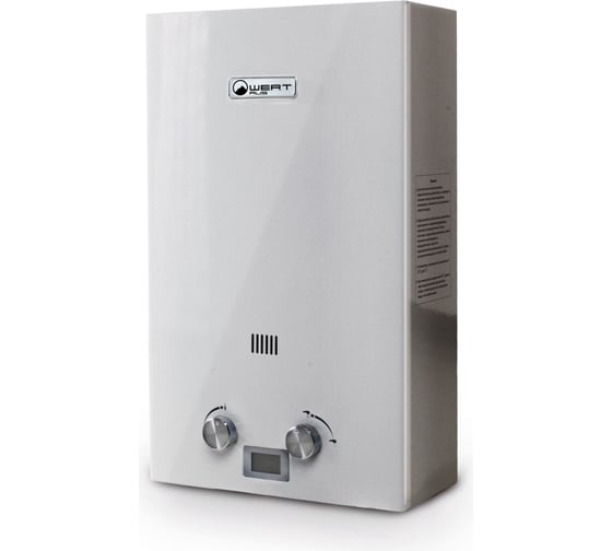 Изображение товара Газовый проточный водонагреватель WERTRUS 12E SILVER W1411