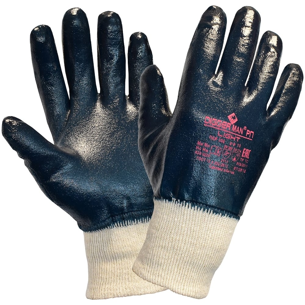 Нитриловые облегченные перчатки DIGGERMAN нитриловые облегченные перчатки diggerman